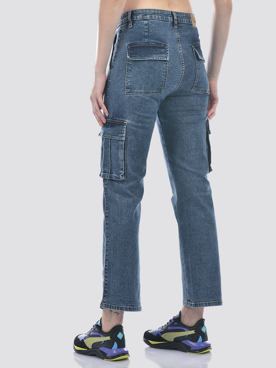 Numero Uno Women Blue Tapered Fit Sustainable Jeans